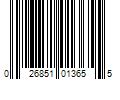 Barcode Image for UPC code 026851013655