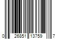 Barcode Image for UPC code 026851137597