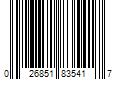 Barcode Image for UPC code 026851835417