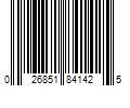 Barcode Image for UPC code 026851841425