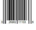 Barcode Image for UPC code 026862111036