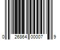 Barcode Image for UPC code 026864000079