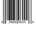 Barcode Image for UPC code 026865960006