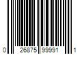 Barcode Image for UPC code 026875999911