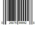 Barcode Image for UPC code 026875999928