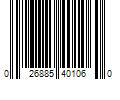 Barcode Image for UPC code 026885401060