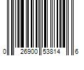 Barcode Image for UPC code 026900538146