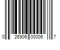 Barcode Image for UPC code 026906000067