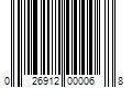 Barcode Image for UPC code 026912000068