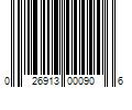 Barcode Image for UPC code 026913000906