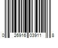 Barcode Image for UPC code 026916039118