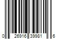 Barcode Image for UPC code 026916399816