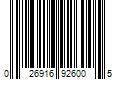 Barcode Image for UPC code 026916926005. Product Name: Dupli-Color 12 oz Gloss Black Acrylic Enamel Paint