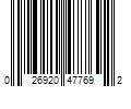 Barcode Image for UPC code 026920477692