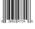 Barcode Image for UPC code 026932477246