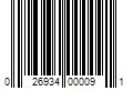 Barcode Image for UPC code 026934000091