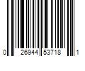 Barcode Image for UPC code 026944537181