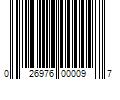 Barcode Image for UPC code 026976000097