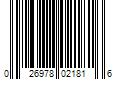 Barcode Image for UPC code 026978021816