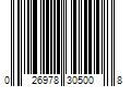 Barcode Image for UPC code 026978305008