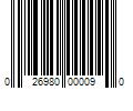 Barcode Image for UPC code 026980000090