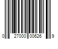 Barcode Image for UPC code 027000006269