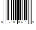 Barcode Image for UPC code 027000006979