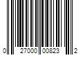 Barcode Image for UPC code 027000008232