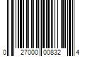 Barcode Image for UPC code 027000008324