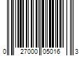 Barcode Image for UPC code 027000050163