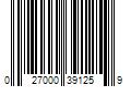 Barcode Image for UPC code 027000391259