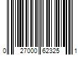 Barcode Image for UPC code 027000623251