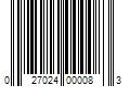 Barcode Image for UPC code 027024000083