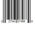 Barcode Image for UPC code 027043074669