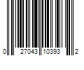 Barcode Image for UPC code 027043103932