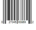 Barcode Image for UPC code 027045638692