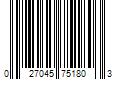 Barcode Image for UPC code 027045751803