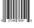 Barcode Image for UPC code 027045760515