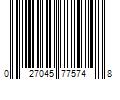 Barcode Image for UPC code 027045775748