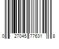 Barcode Image for UPC code 027045776318