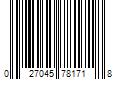 Barcode Image for UPC code 027045781718