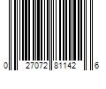 Barcode Image for UPC code 027072811426