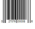 Barcode Image for UPC code 027076000086