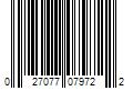 Barcode Image for UPC code 027077079722