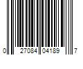 Barcode Image for UPC code 027084041897