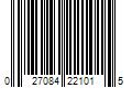 Barcode Image for UPC code 027084221015