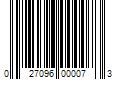 Barcode Image for UPC code 027096000073