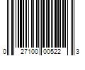 Barcode Image for UPC code 027100005223