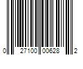 Barcode Image for UPC code 027100006282