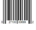 Barcode Image for UPC code 027100006992